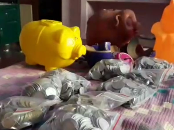 4 ஆண்டுகளாக சேர்த்த பணம்