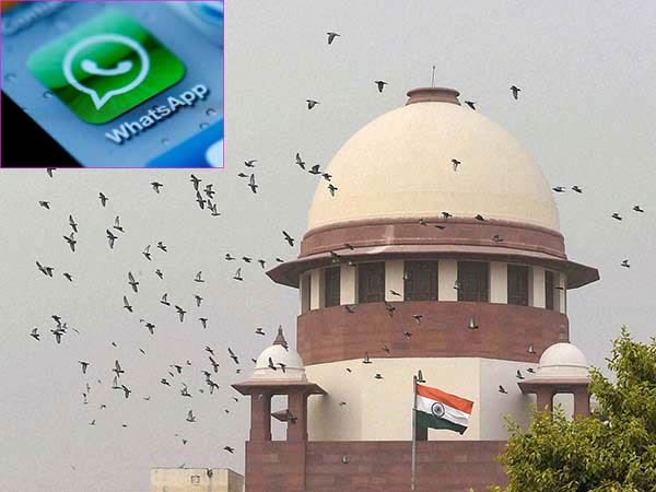 Supreme Court issues notice to Centre and WhatsApp over not appointing grievance officer Supreme Court issues notice to Centre and WhatsApp over not appointing grievance officer