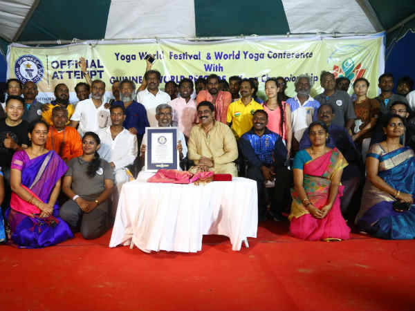 சென்னையில் கின்னஸ் சாதனை