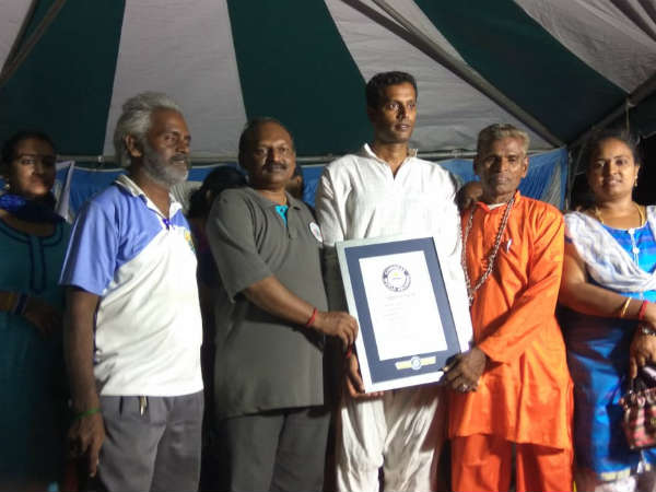 யோகாவில் அசத்தல்
