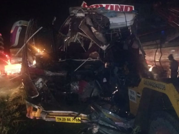 Buses hit each other in Salem results 7 died Buses hit each other in Salem results 7 died