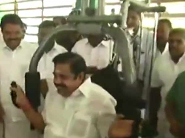 Chief Minister Edappadi Palanisamy opens Childrens park and jim in Edappadi Chief Minister Edappadi Palanisamy opens Childrens park and jim in Edappadi