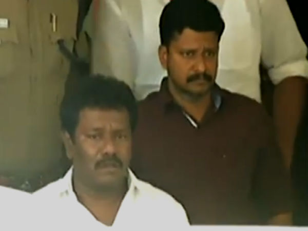 Karunas is taken to Egmore Court Judges house Karunas is taken to Egmore Court Judges house