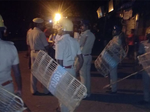 Clash took place at Nellai district Sengottai Clash took place at Nellai district Sengottai