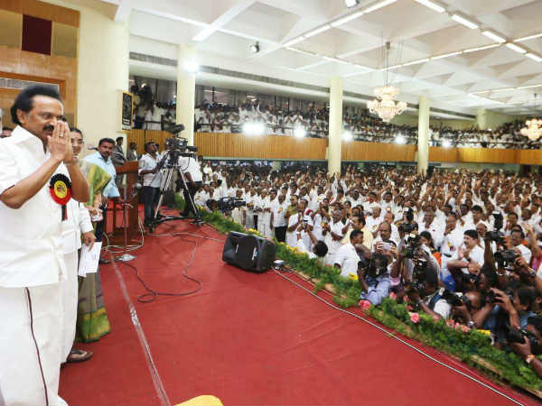 DMK calls for District Secretaries meeting on Sep 8 DMK calls for District Secretaries meeting on Sep 8