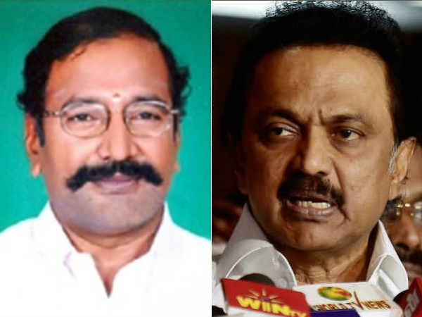 MK Stalin says he will file against minister Thangamani MK Stalin says he will file against minister Thangamani