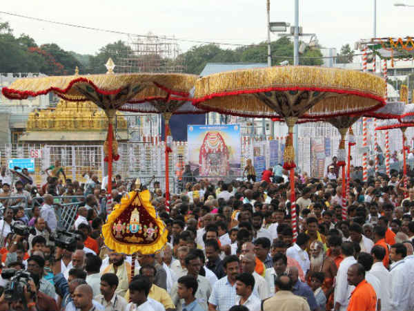 Traditional umbrellas to reach Tirumala from Chennai on Tomorrow Traditional umbrellas to reach Tirumala from Chennai on Tomorrow