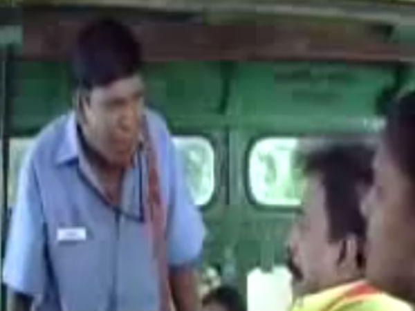 A conductor of TNSTC travelled in a different bus instead of his regular A conductor of TNSTC travelled in a different bus instead of his regular