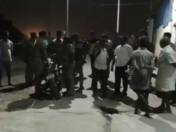 A rowdy brutally attacked by unknown men in Chennai A rowdy brutally attacked by unknown men in Chennai