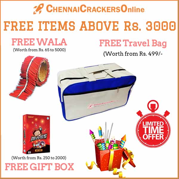 Chennai Crackers Online gives massive offers amidst Deepavali Chennai Crackers Online gives massive offers amidst Deepavali