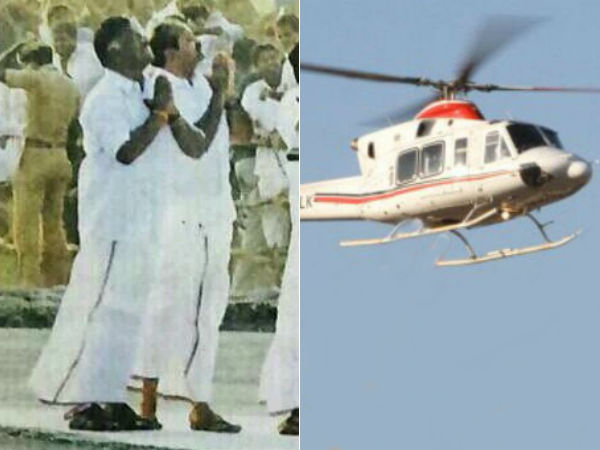 Helicopter which was used by Jayalalitha is set to sale Helicopter which was used by Jayalalitha is set to sale