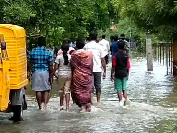 வெள்ளக்காடான மதுரை