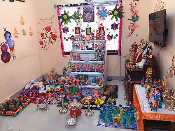 5 படிகளில் கொலு வரிசை