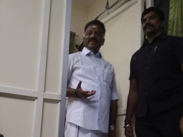 O.Panneselvam says I met TTV Dinakaran on July O.Panneselvam says I met TTV Dinakaran on July