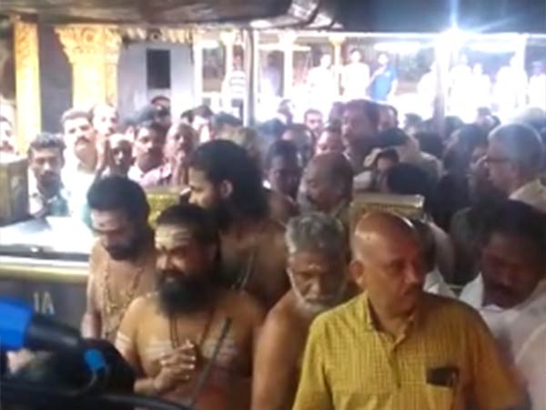 Sabarimala temple to open its doors for devotees today Sabarimala temple to open its doors for devotees today