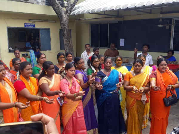 மீண்டும் போராட்டம் நடந்தது