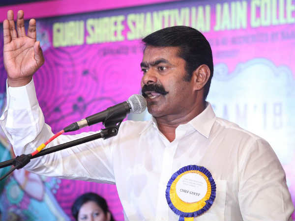 Naam Tamilar Seeman talks about Chinmayi allegations against Vairamuthu Naam Tamilar Seeman talks about Chinmayi allegations against Vairamuthu