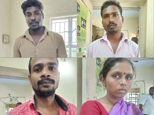 திருச்சி சிறையில் அடைப்பு