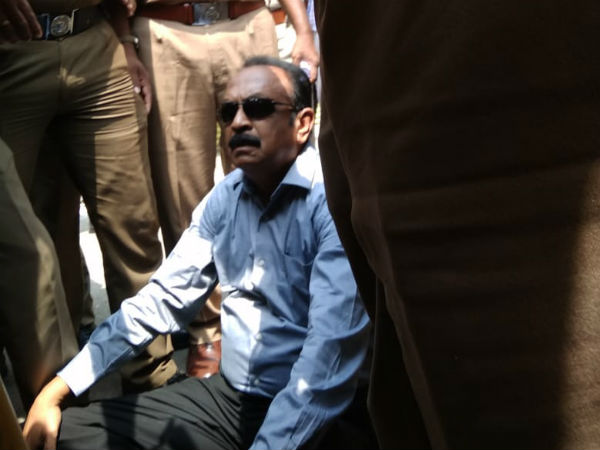 Vaiko slams Governor and Police for arresting Nakkeeran Gopal Vaiko slams Governor and Police for arresting Nakkeeran Gopal