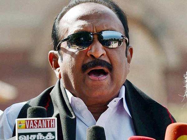 Media has taught a lesson to TN govt, says Vaiko Media has taught a lesson to TN govt, says Vaiko