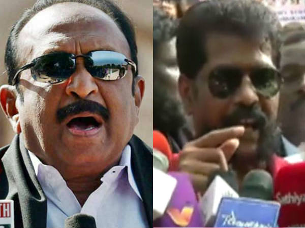 Nakkeehran Editor Gopal met Vaiko and thanked him Nakkeehran Editor Gopal met Vaiko and thanked him