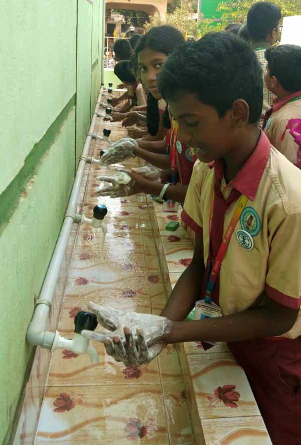 World Hand washing day celebrated World Hand washing day celebrated