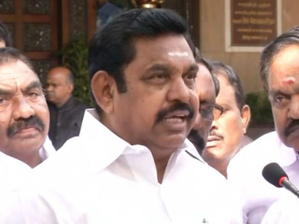 TN Government submits memorandam regarding Gaja cyclone damages to Centre TN Government submits memorandam regarding Gaja cyclone damages to Centre