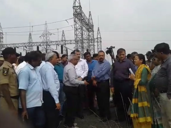Central panel second day visit to thiruvarur Central panel second day visit to thiruvarur