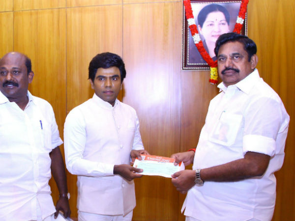 திரையுலகினர் உதவி
