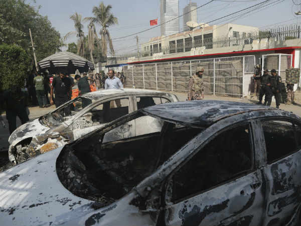 pak terrorist attack on Chinese Consulate in Karachi pak terrorist attack on Chinese Consulate in Karachi