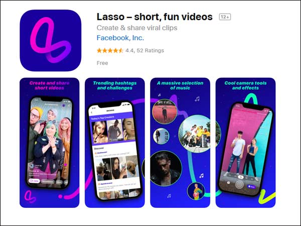 Facebook launched lasso app Facebook launched lasso app