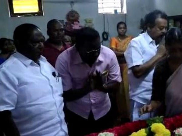 Puducherry Cm Narayanasamy mother dies Puducherry Cm Narayanasamy mother dies