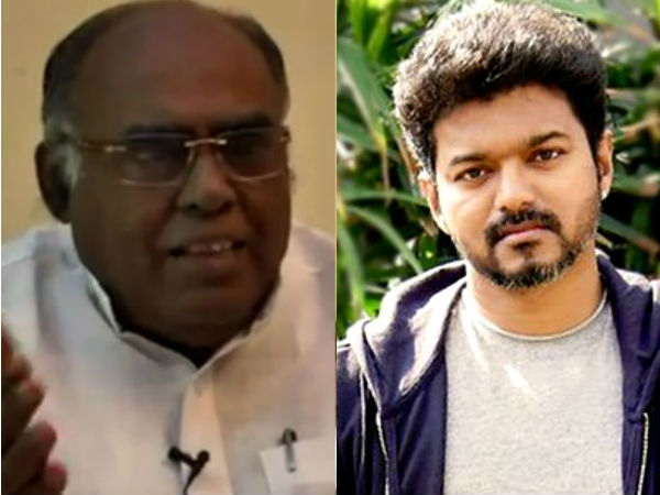 Pazha Karuppaiah says Vijay will definitely enter into Politics Pazha Karuppaiah says Vijay will definitely enter into Politics