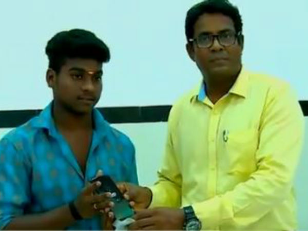 செல்போன் உடைந்து போனது