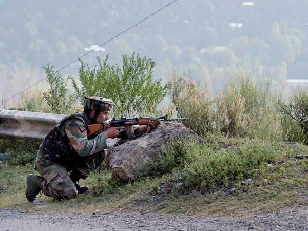 Four terrorists killed in Jammu and Kashmir Four terrorists killed in Jammu and Kashmir