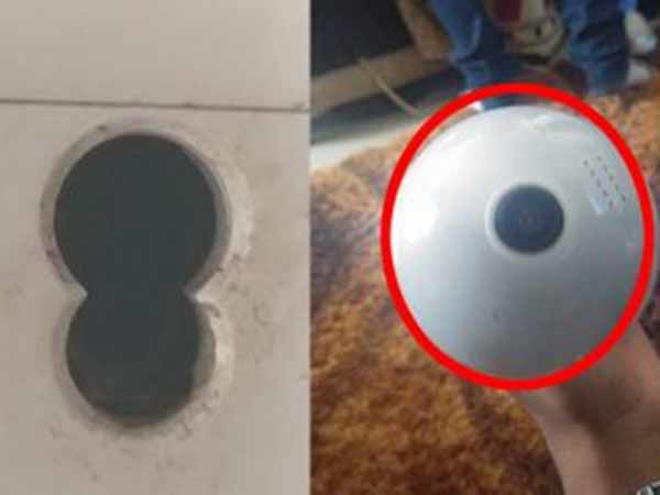 கழிவறையில் கேமரா
