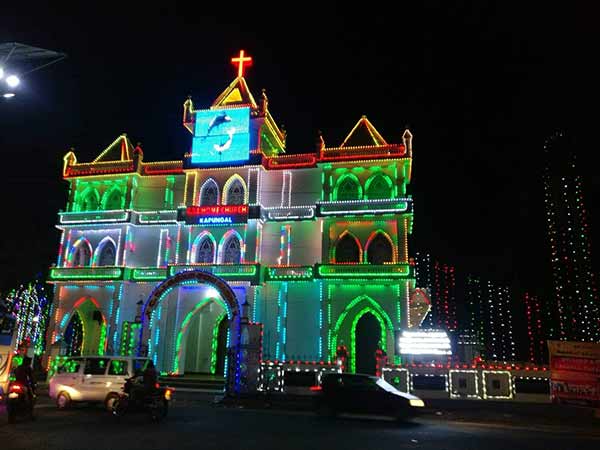 Celebration of Christmas festival throughout Tamilnadu Celebration of Christmas festival throughout Tamilnadu