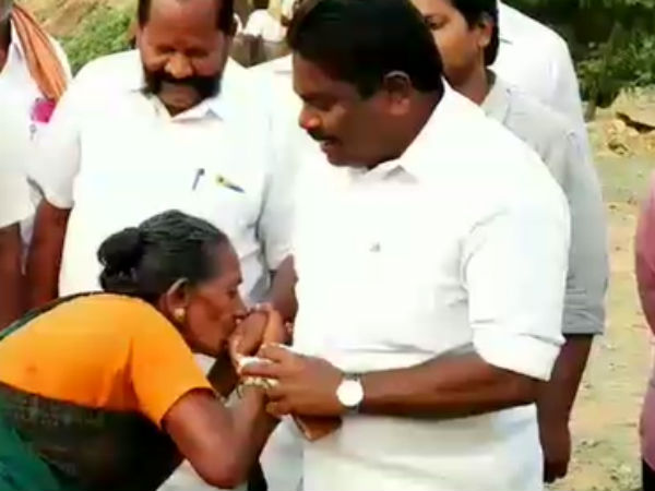 நேரில் பார்வையிட்டார்