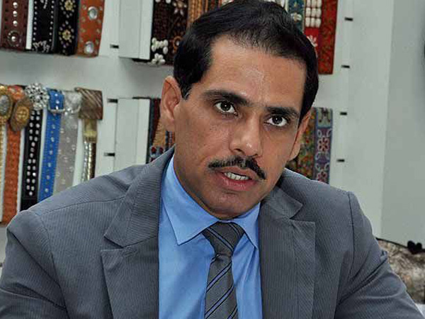 ED raids Robert Vadras office, 2 aides under scanner ED raids Robert Vadras office, 2 aides under scanner
