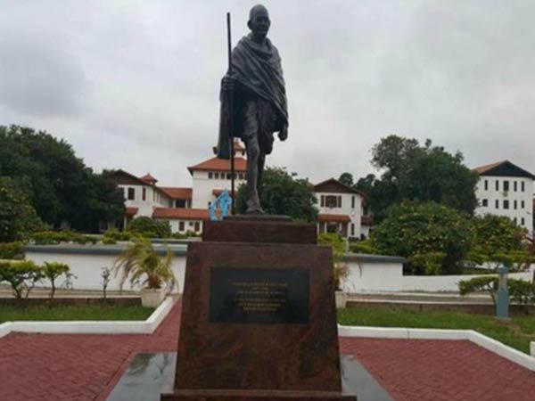 statue of mahatma gandhi removed from ghana university statue of mahatma gandhi removed from ghana university