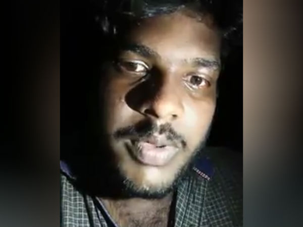 போராட்டம் செய்தார்