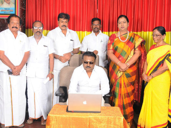 விஜயகாந்த் திறந்து வைத்தார்