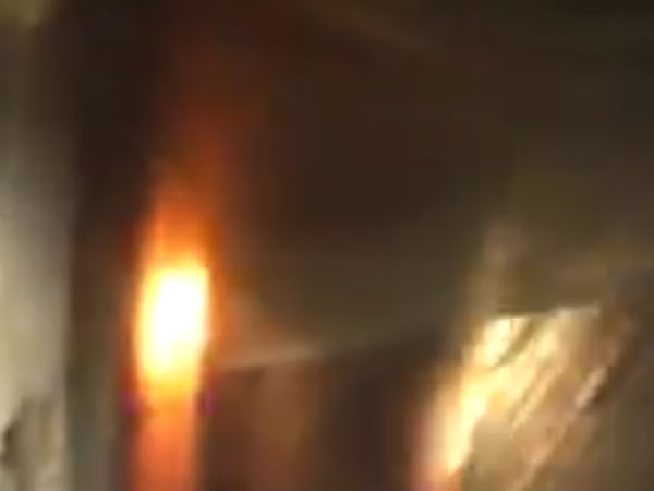 Mysterious Persons are Fire Victims to the Administrator of the vishwa hindu parishad Mysterious Persons are Fire Victims to the Administrator of the vishwa hindu parishad