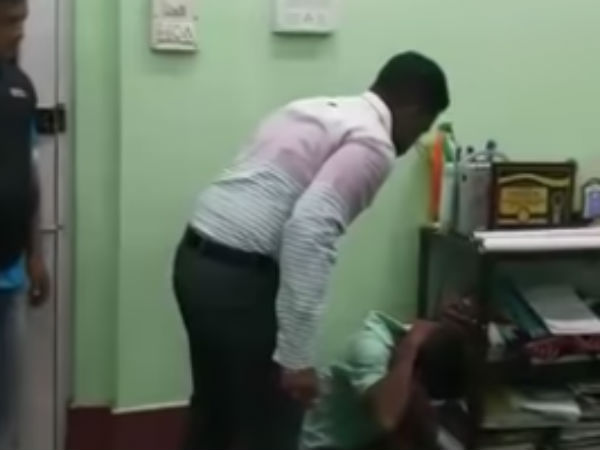 in west bengal, an ias officer nikhil nirmal beats up youth goes viral in west bengal, an ias officer nikhil nirmal beats up youth goes viral