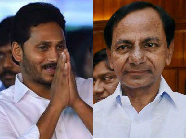 KCR sends son to reach out to Jagan Reddy KCR sends son to reach out to Jagan Reddy