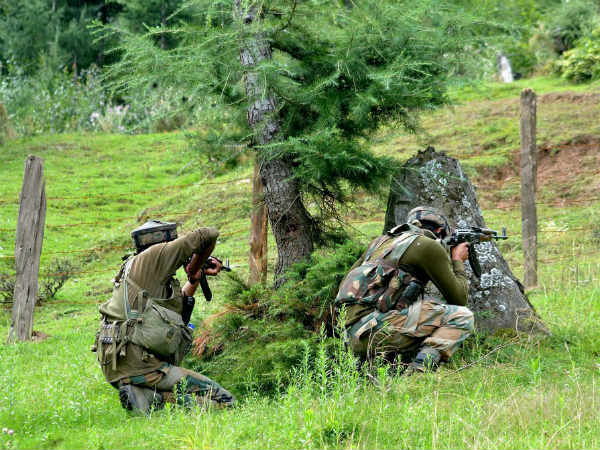 Security forces neutralise two terrorists during encounter in Khonmoh, Srinagar Security forces neutralise two terrorists during encounter in Khonmoh, Srinagar