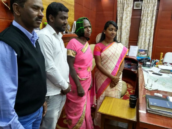 ரோஸ் கலர் புடவை