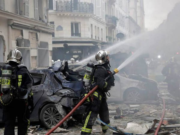 Four persons, including two firefighters, died in the paris bakery blast Four persons, including two firefighters, died in the paris bakery blast