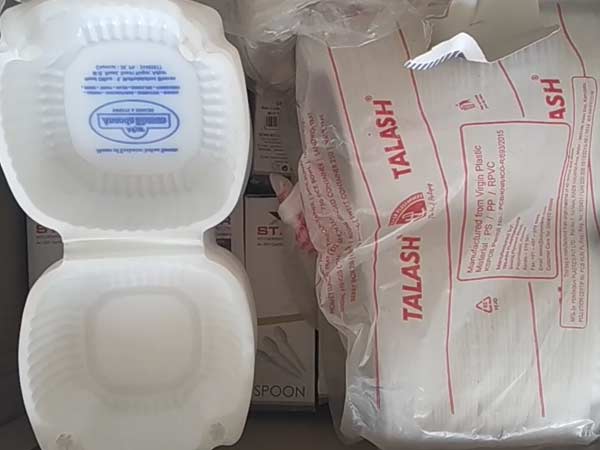 Chennai corporation team inspects a famous hotel in chennai and seized 3 ton plastic materials Chennai corporation team inspects a famous hotel in chennai and seized 3 ton plastic materials