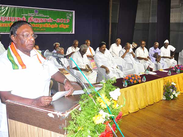 முதல்வர் நாராயணசாமி